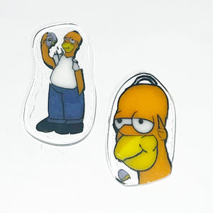 Christopher Campbell Homer Eating a Donut Coin Set