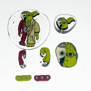 Josh McDaniel KAWS Yoda Coin Set