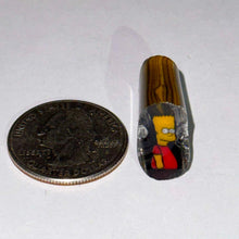 Load image into Gallery viewer, Dave Strobel Half Body Bart Simpson Cane
