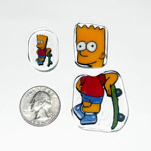 Load image into Gallery viewer, Dave Strobel Bart w/ Skateboard Coin Set
