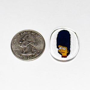 Dapo Glass Marge Simpson Coin