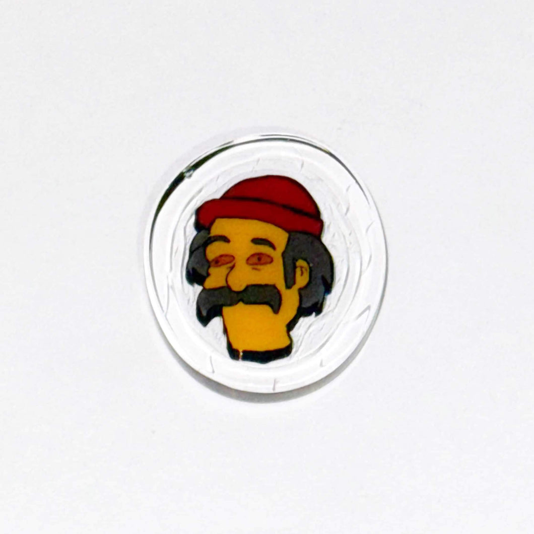 Malachi Wilkinson Simpsons Cheech Coin
