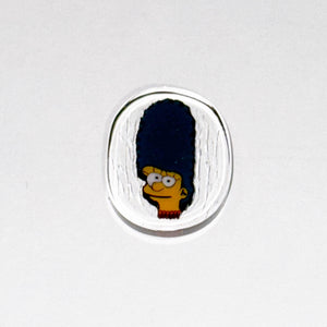 Dapo Glass Marge Simpson Coin