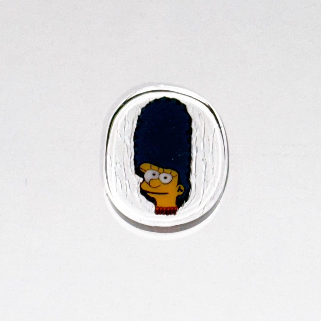 Dapo Glass Marge Simpson Coin