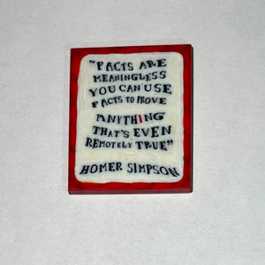Mathieu Grodet Homer Simpson Quote Tile