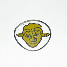 Load image into Gallery viewer, Rocko Glass Yoda v1 Coin
