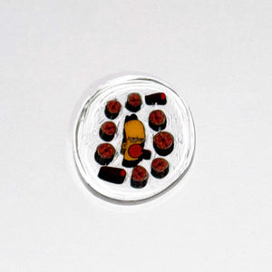 Malachi Wilkinson Homer Simpson Donut/Cigar Cluster Coin