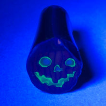 Load image into Gallery viewer, Stephen Boehme UV Jack O’ Lantern Cane

