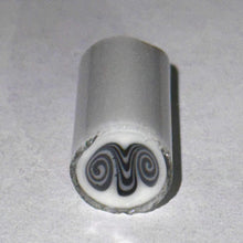 Load image into Gallery viewer, Ryan Teurfs Black &amp; White Rams Head Cane
