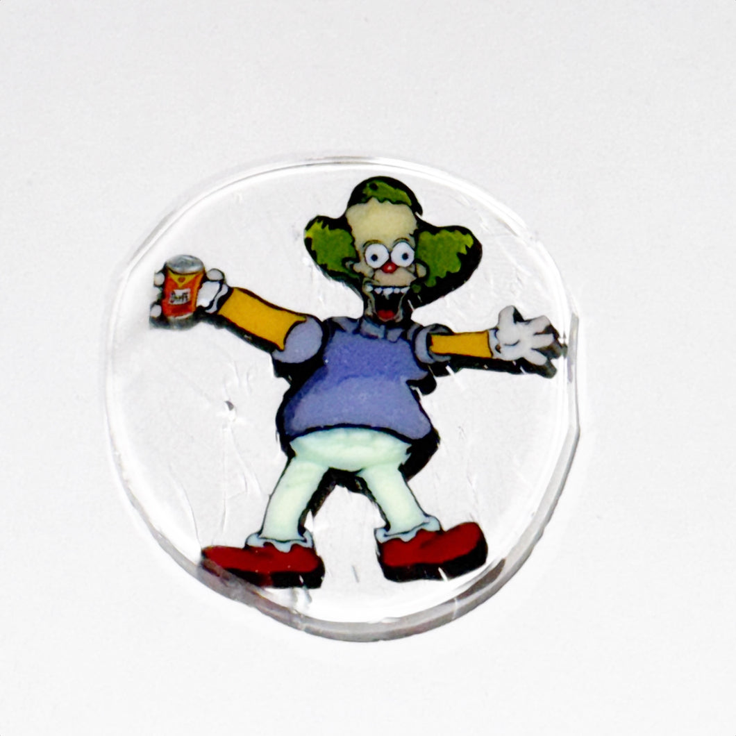 Stephen Boehme Full Body Krusty w/Duff Coin