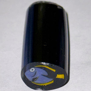 Dave Strobel Blue Tang Fish Cane
