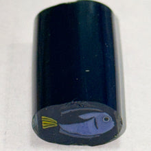 Load image into Gallery viewer, Dave Strobel Blue Tang Fish Cane
