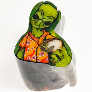 Stephen Boehme Taco Eating Alien Paperweight (UV)