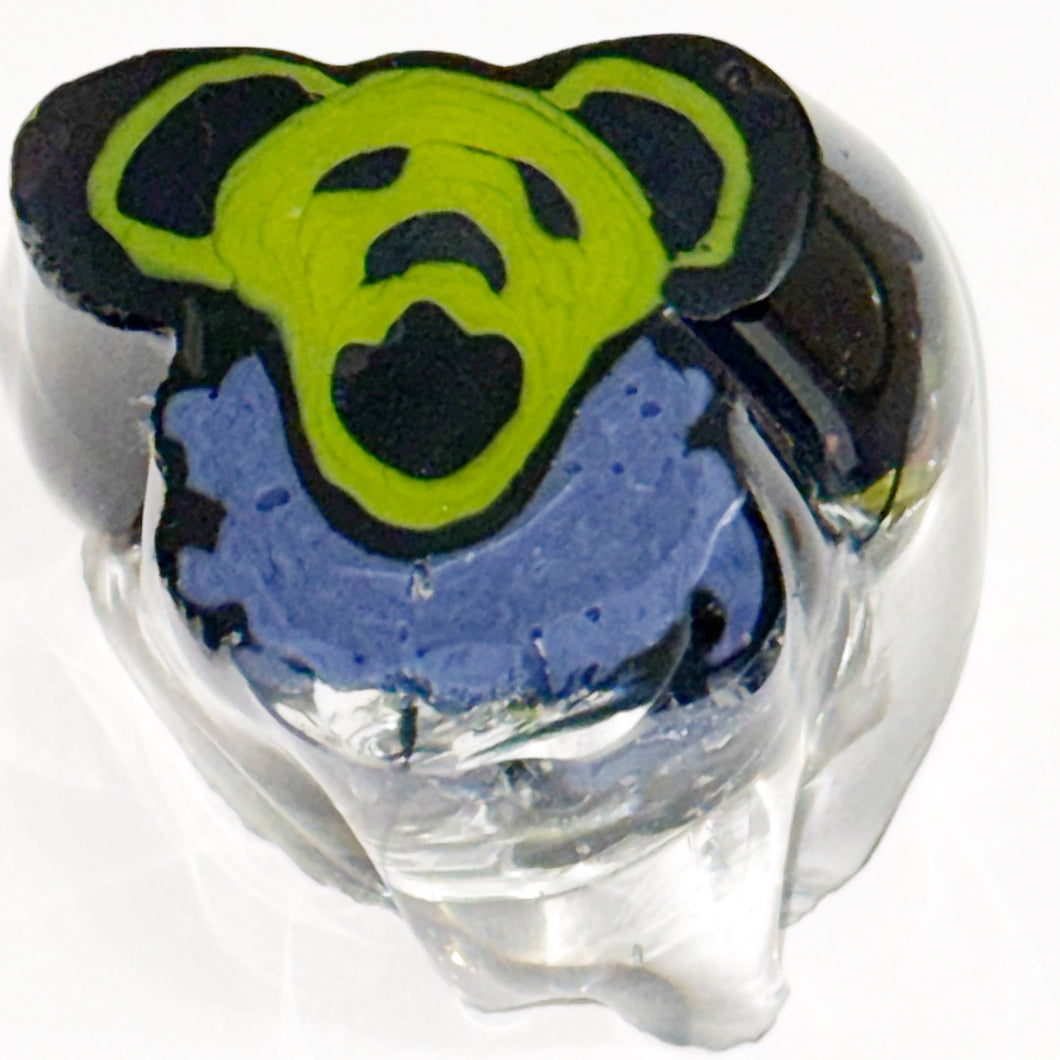 Stephen Boehme Dead Bear Paperweight