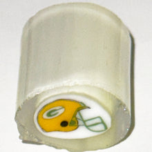 Load image into Gallery viewer, Andres Franco x Priscilla Hernandez Packers Helmet Cane
