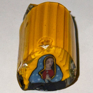 Andres Franco x Priscilla Hernandez La Virgen de Guadalupe Head Cane (Yellow)