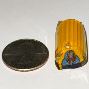 Andres Franco x Priscilla Hernandez La Virgen de Guadalupe Head Cane (Yellow)