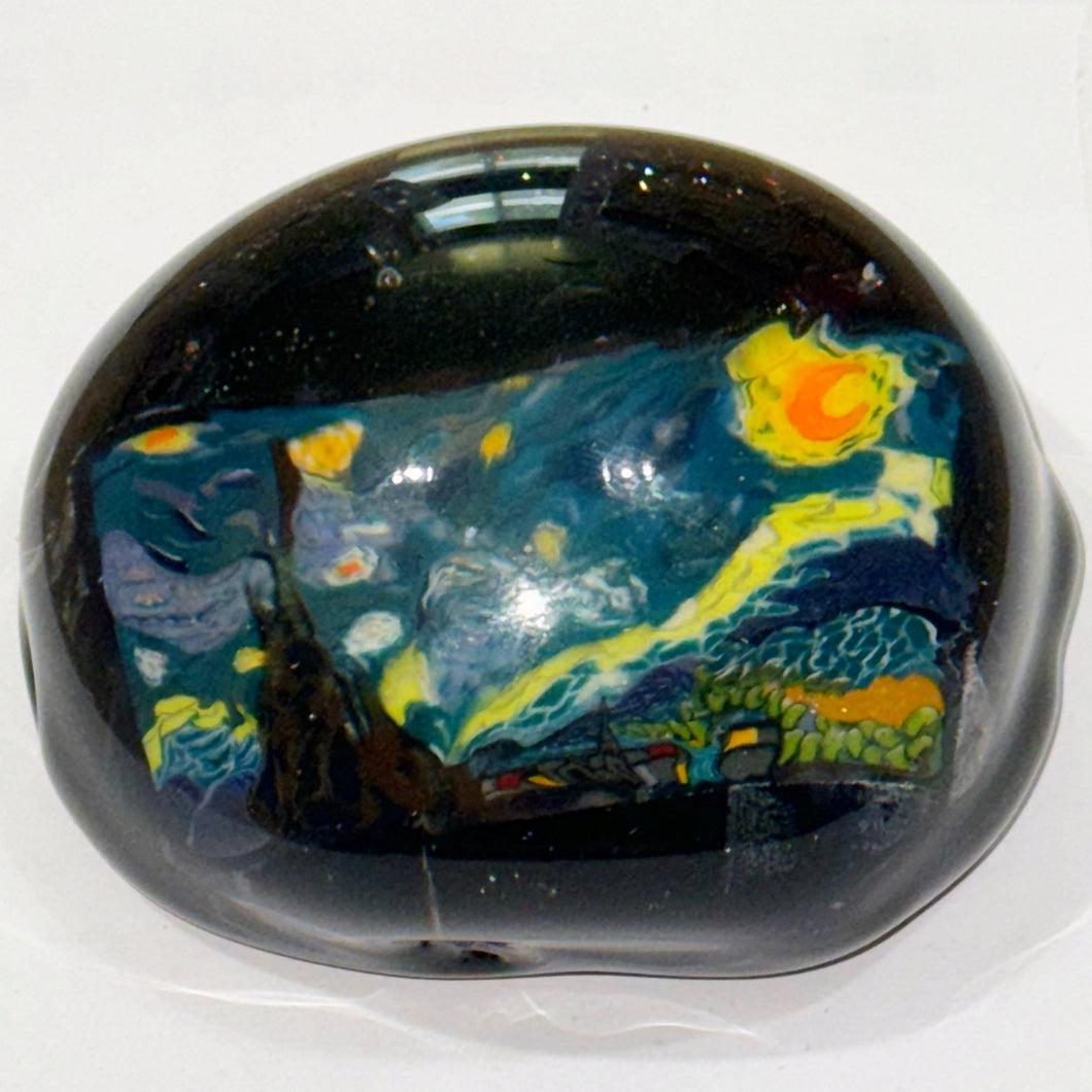Malachi Wilkinson Starry Night Paperweight #2