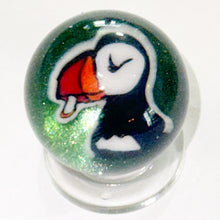Load image into Gallery viewer, Keys Glass Puffin Marble
