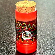 Load image into Gallery viewer, Keys Glass Calvin &amp; Hobbes Cork Topped Jar
