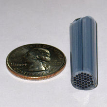 Load image into Gallery viewer, Erik Anders Black Experimental Honeycomb Cane
