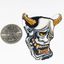 Load image into Gallery viewer, Stephen Boehme Large Hannya Coin

