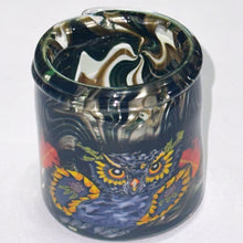 Load image into Gallery viewer, Stephen Boehme Blue Owl Jar (UV)
