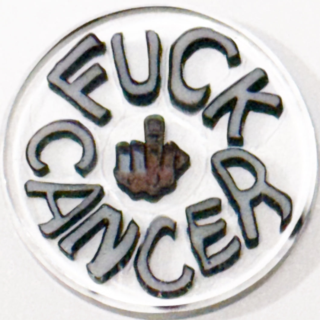 Jerry Kelly Fuck Cancer Coin