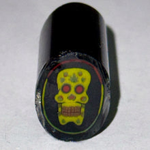 Load image into Gallery viewer, Dave Strobel Rasta Sugar Skull Cane
