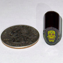 Load image into Gallery viewer, Dave Strobel Rasta Sugar Skull Cane
