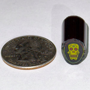 Dave Strobel Rasta Sugar Skull Cane