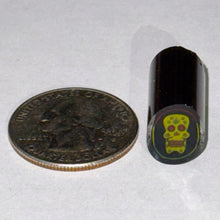 Load image into Gallery viewer, Dave Strobel Rasta Sugar Skull Cane
