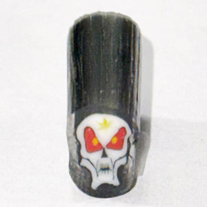 Robin Culbertson Leaf Skull Cane