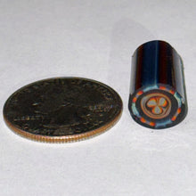 Load image into Gallery viewer, Chris Hubbard Fire &amp; Ice Border Rainbow Bitch Window Cane
