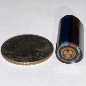 Chris Hubbard Fire & Ice Border Rainbow Bitch Window Cane
