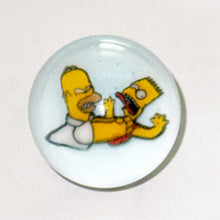 Load image into Gallery viewer, Keys Glass Why You Little Marble
