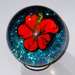 Malachi Wilkinson Large Hibiscus Flower Marble