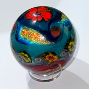 Malachi Wilkinson Hibiscus Flower Marble