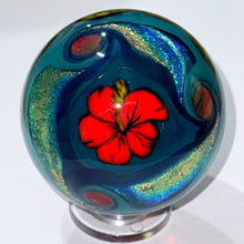 Load image into Gallery viewer, Malachi Wilkinson Hibiscus Flower Marble
