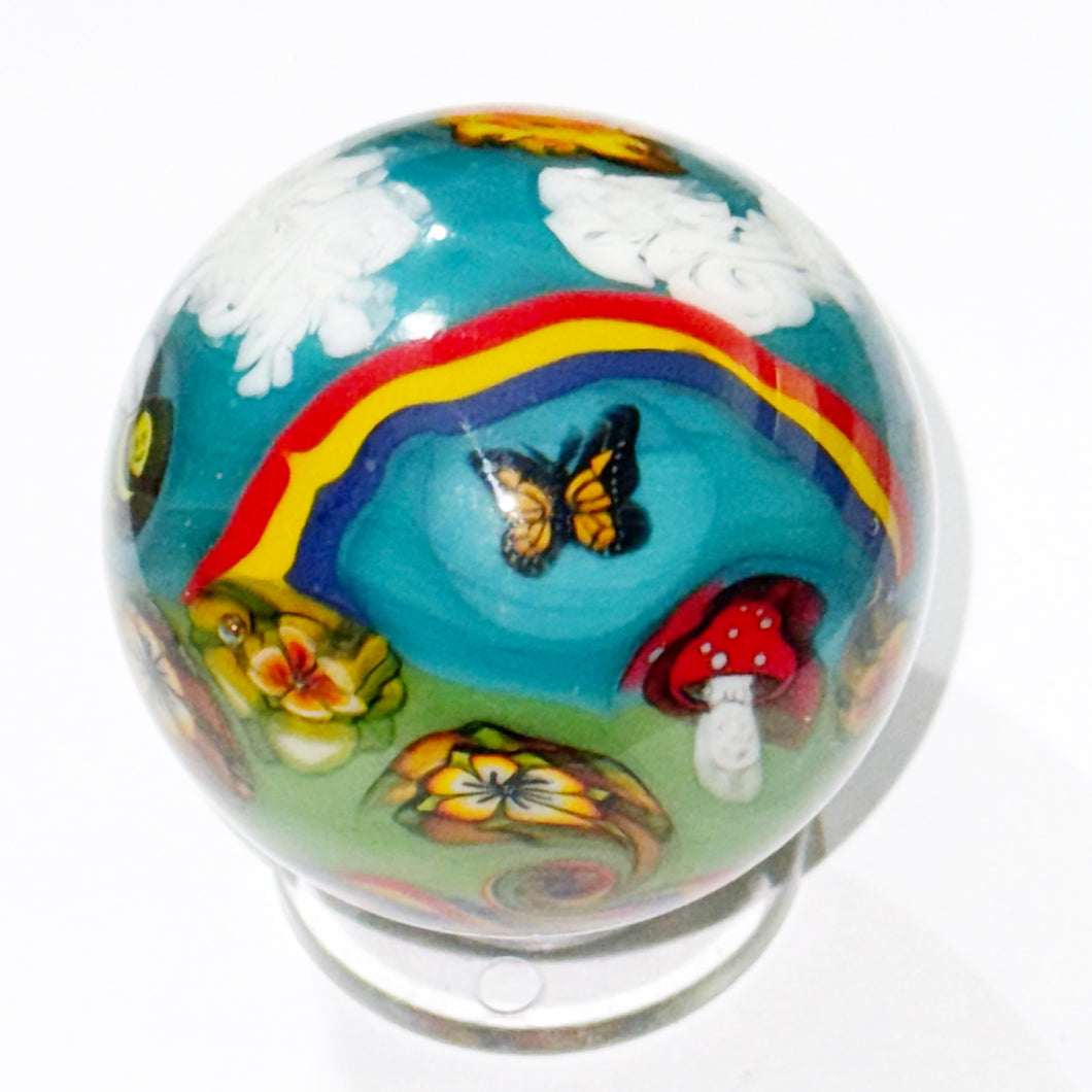 Malachi Wilkinson Flower Garden Marble