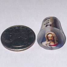 Load image into Gallery viewer, DH Colwell Virgin in Prayer Head Cane

