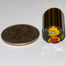Load image into Gallery viewer, Beth James Half Body Lisa Simpson Cane
