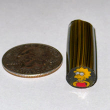 Load image into Gallery viewer, Beth James Half Body Lisa Simpson Cane
