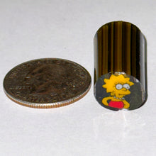 Load image into Gallery viewer, Beth James Half Body Lisa Simpson Cane

