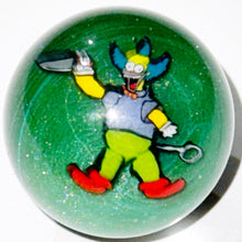 Load image into Gallery viewer, Keys Glass Evil Krusty Doll Marble
