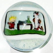 Load image into Gallery viewer, Keys Glass Calvin &amp; Hobbes Marble
