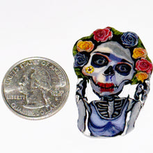 Load image into Gallery viewer, Stephen Boehme Rainbow Roses Bertha Coin
