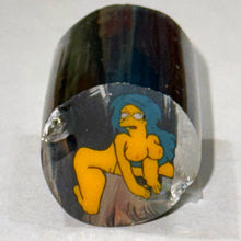 Load image into Gallery viewer, Beth James Pin Up Marge Simpson Cane
