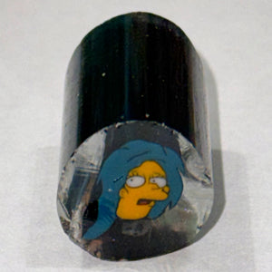Beth James Pin Up Marge Simpson Head Component Cane