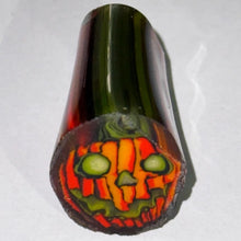 Load image into Gallery viewer, Stephen Boehme UV Jack O’ Lantern Cane
